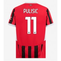 Camisa de time de futebol AC Milan Christian Pulisic #11 Replicas 1º Equipamento 2024-25 Manga Curta